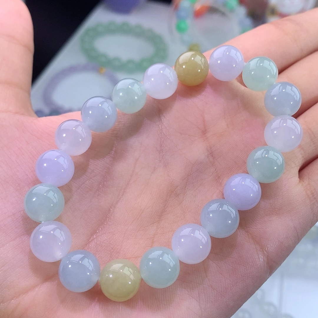 未镶嵌手链翡翠多宝手串