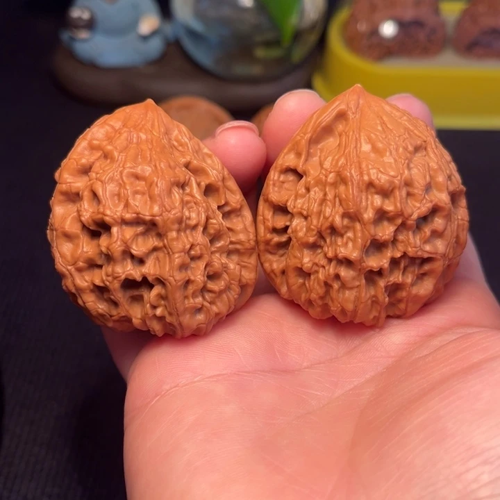 文玩核桃把件一帆风顺