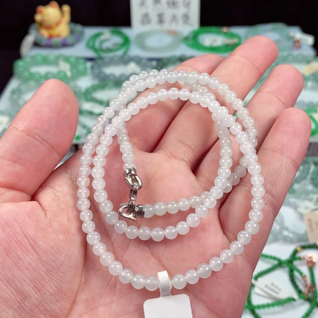 未镶嵌手链翡翠卡4.6