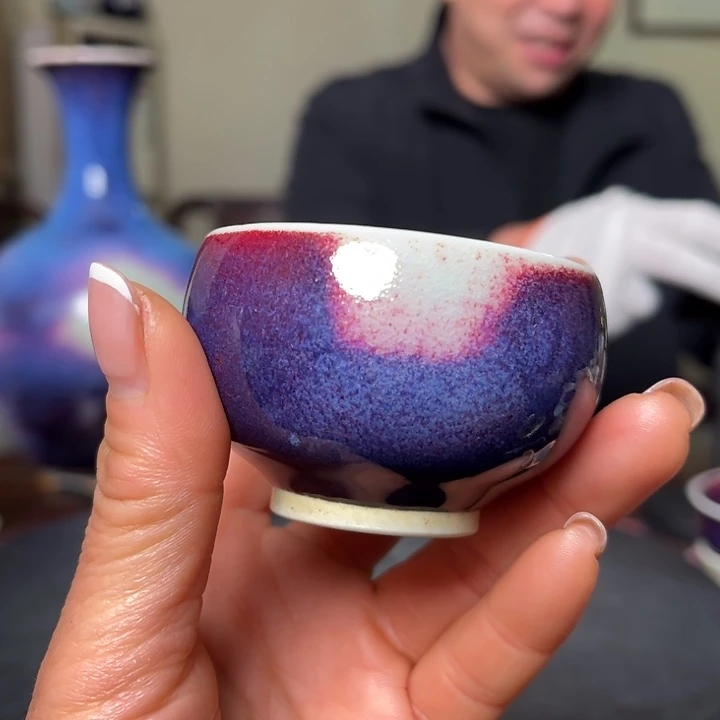 云***轻瓷片牛家钧窑牛自恒老师钧瓷