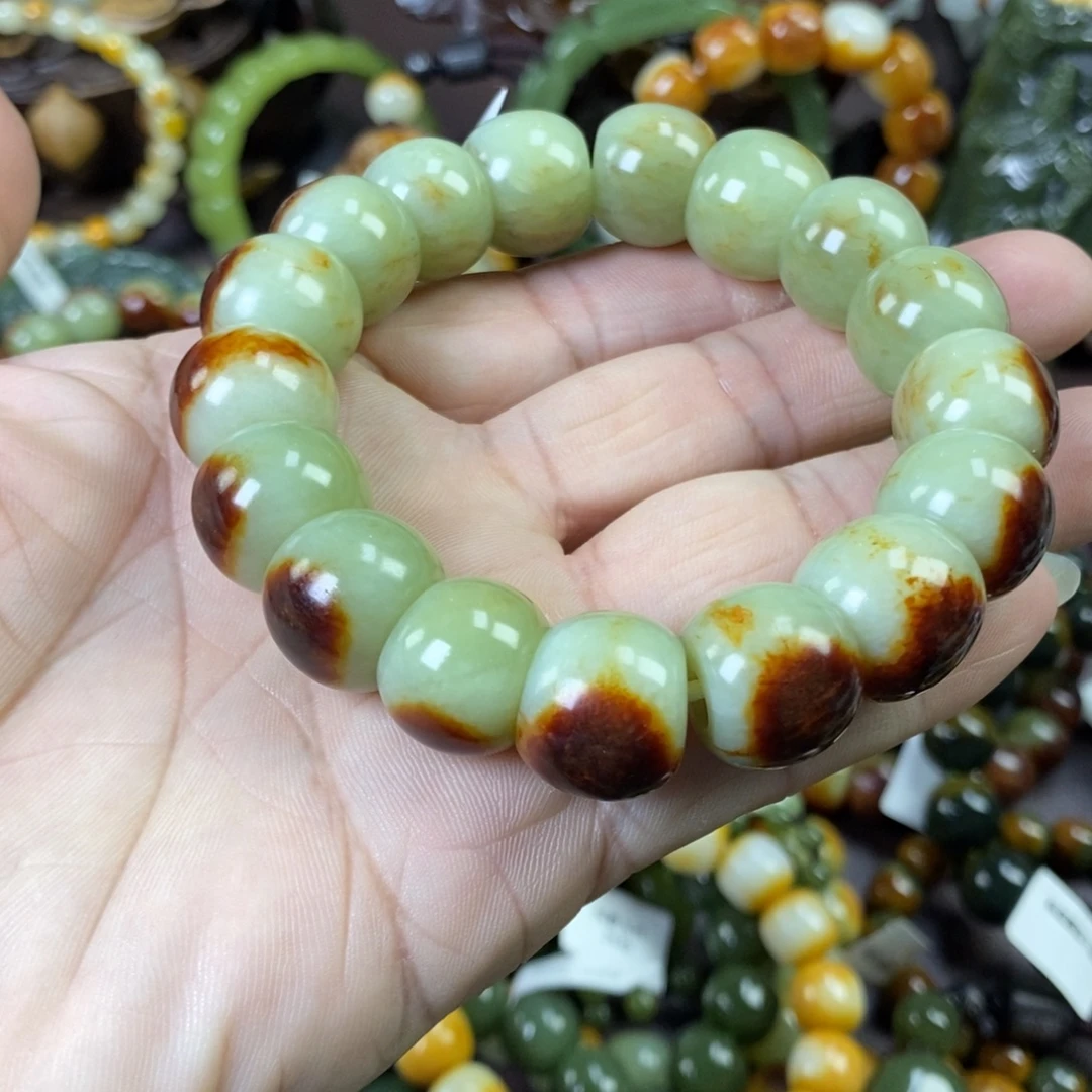 3***号透闪石质玉未镶嵌手链