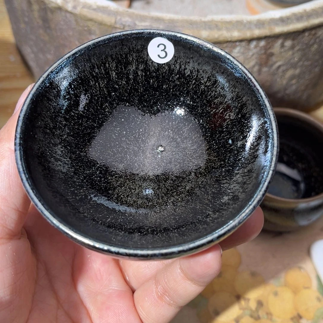 茶盏义兴龙窑坚持真柴烧微瑕