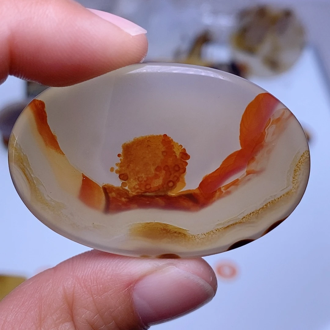 玛瑙/玉髓珠宝半成品未镶嵌