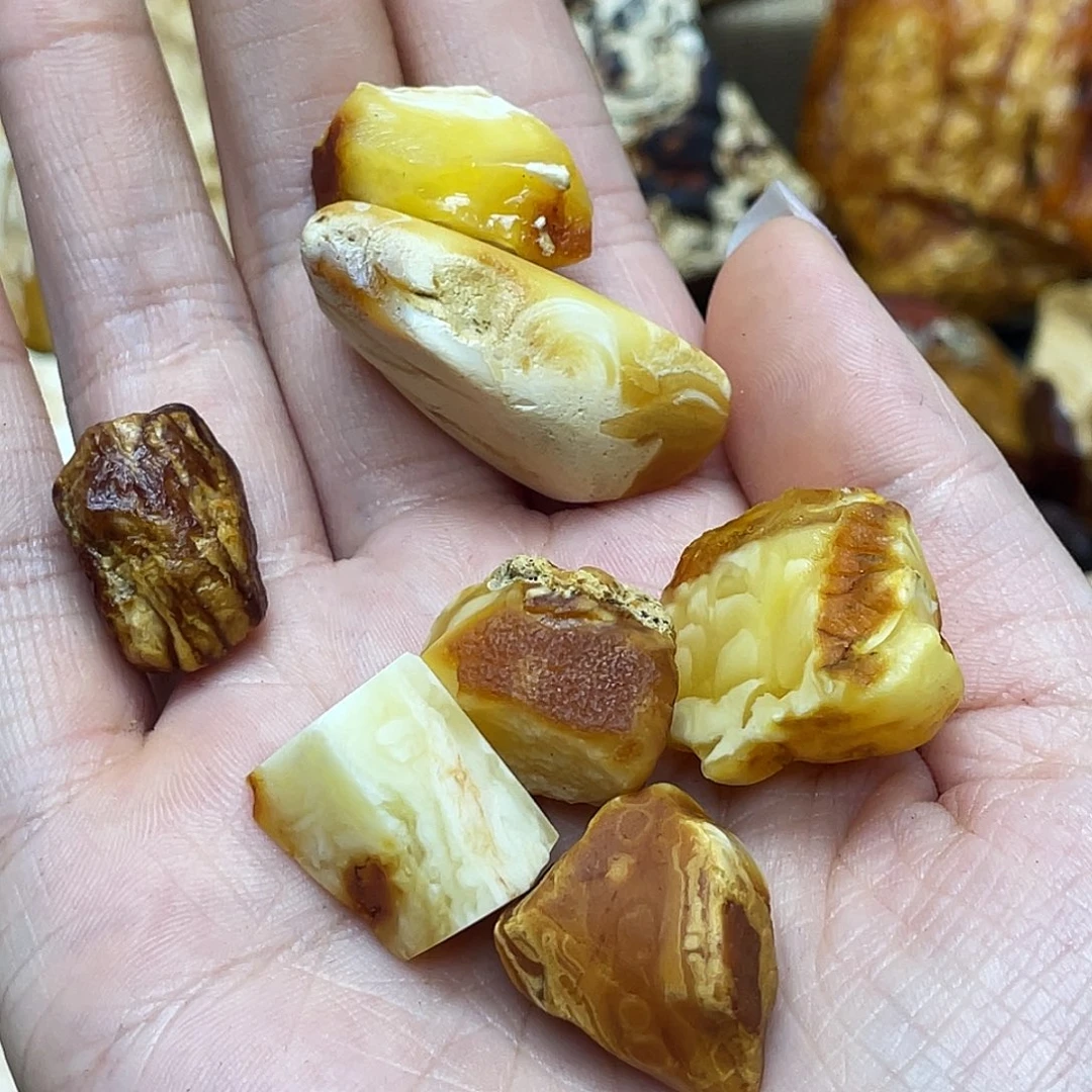 定制琥珀未镶嵌条*马定制