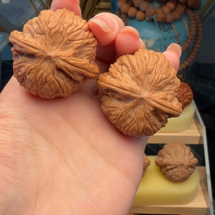 把件猴头核桃磨盘 全品42尺