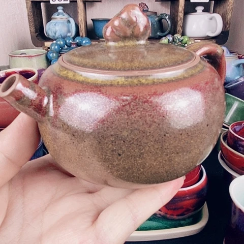 中国神后钧瓷茶具