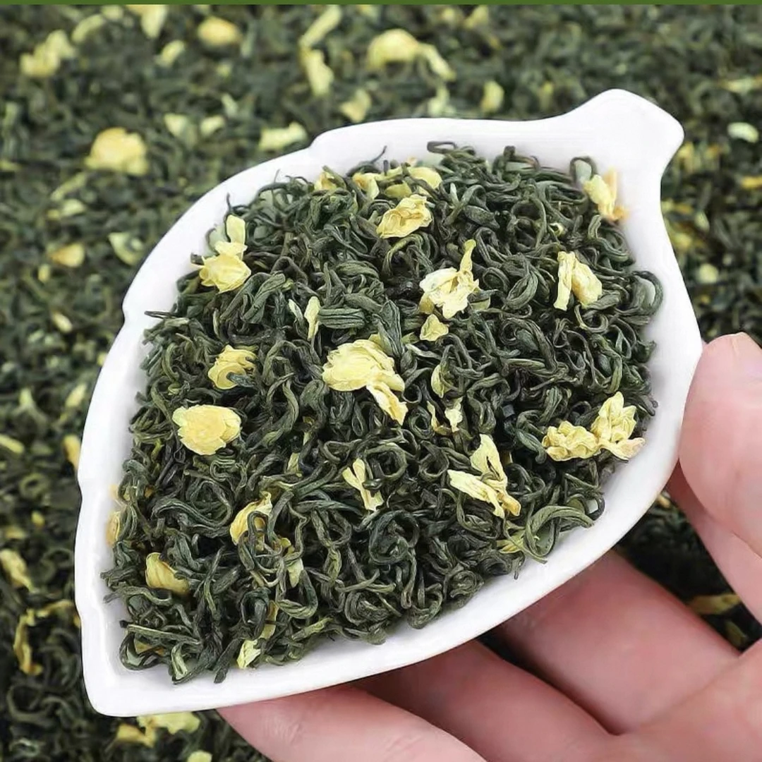 2025四川雅安新茶茉莉花茶绿茶茉莉飘香明前浓香耐泡
