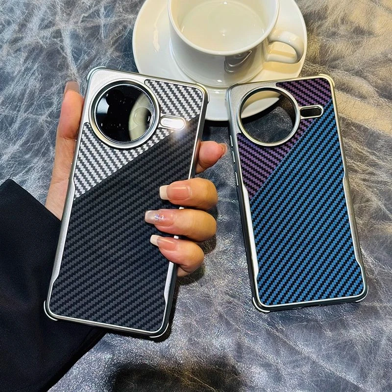 高级纤维纹适用红米k80手机壳皮纹红米k80pro保护套24122RKC7C男