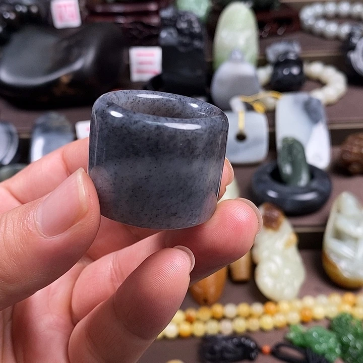 和田玉扳指未镶嵌随*