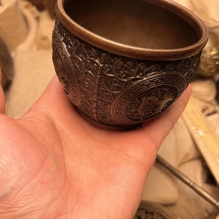 文玩铜器做工精良