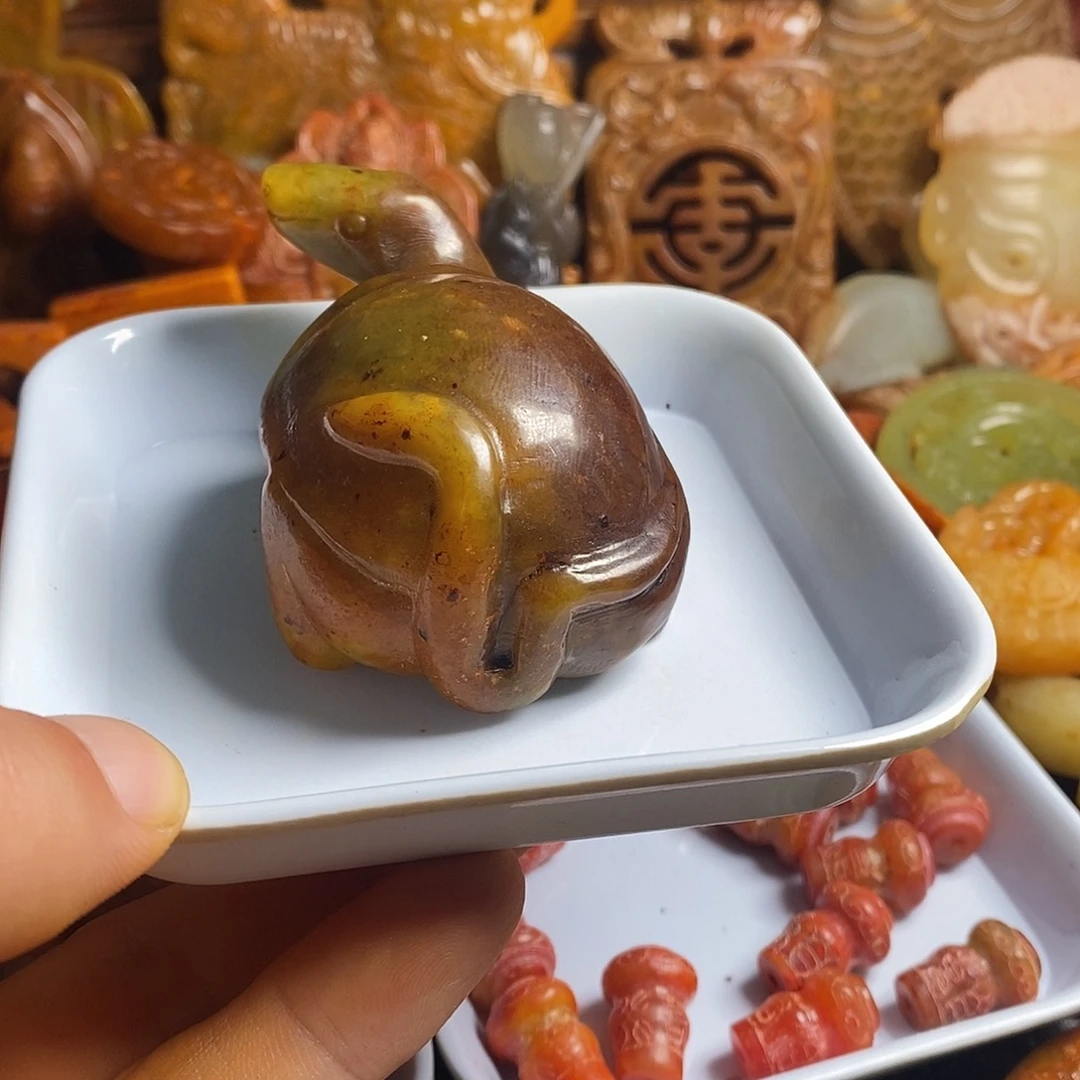 岫岩老玉（透闪石质玉）未镶嵌挂件