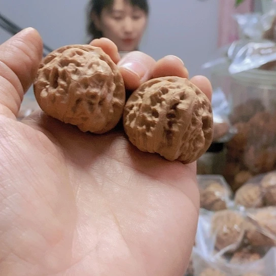 【闪购商品】把件文玩核桃42门头沟元宝