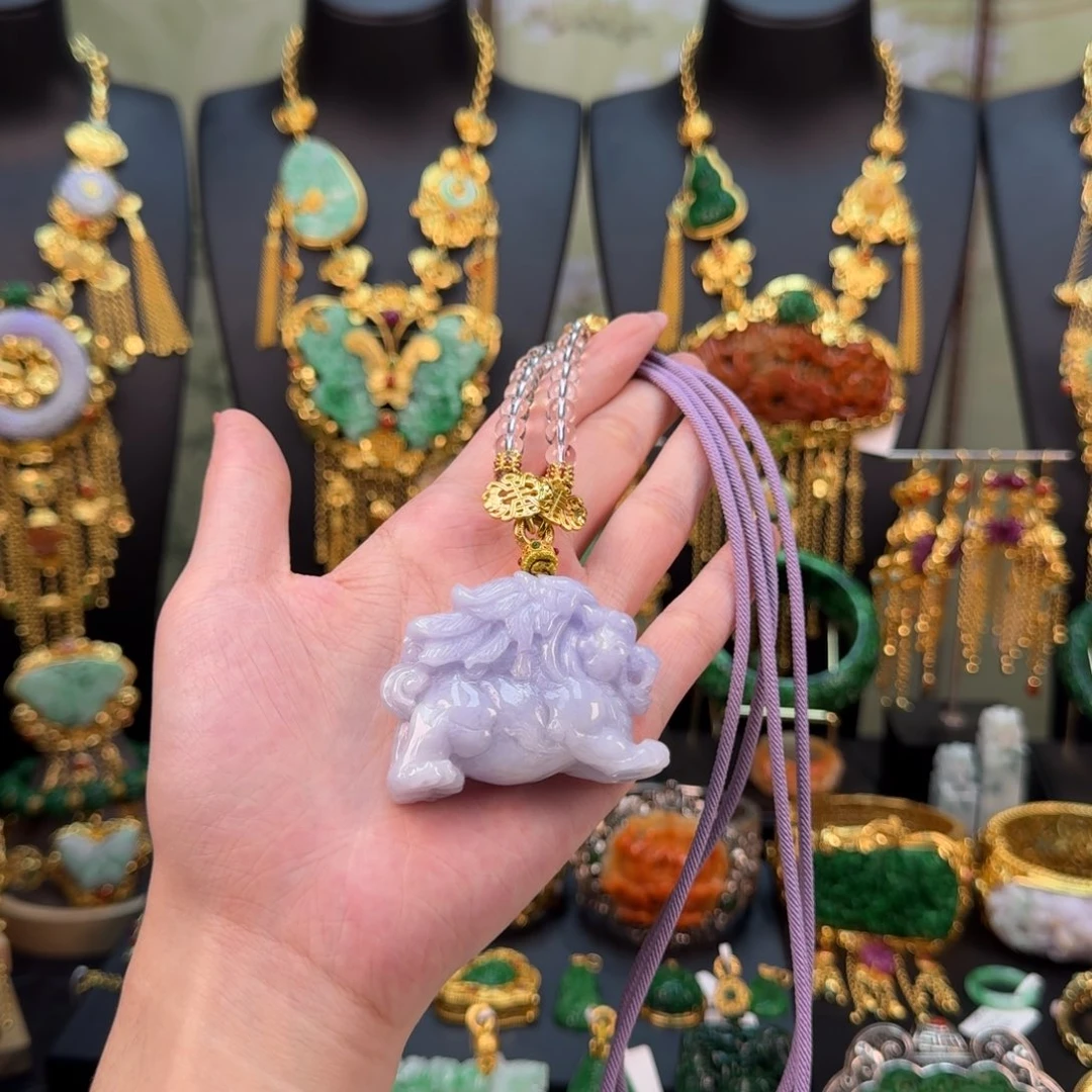 翡翠未镶嵌颈饰福利套装