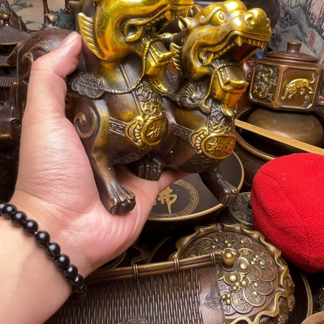 精美铜器，点击下单