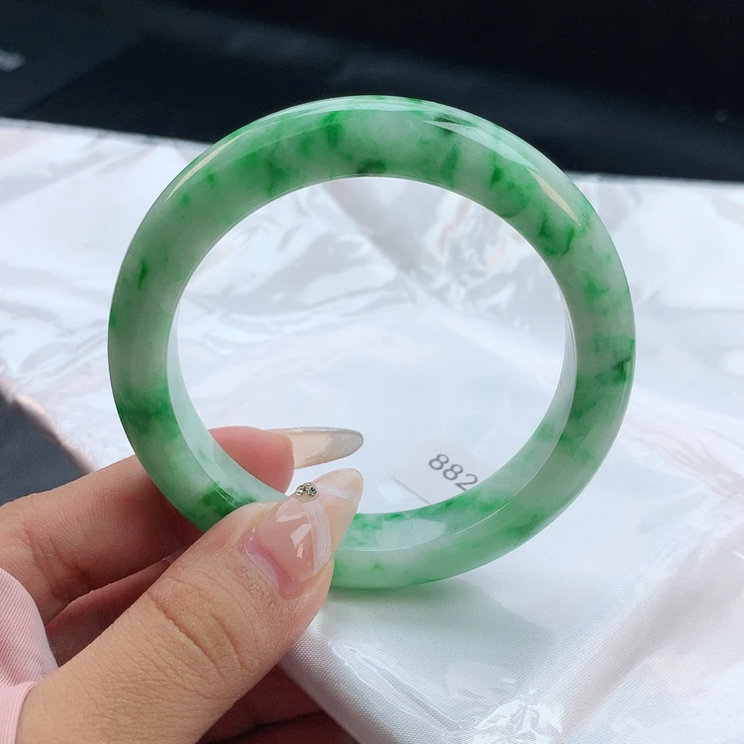 未镶嵌手镯翡翠57圈2067
