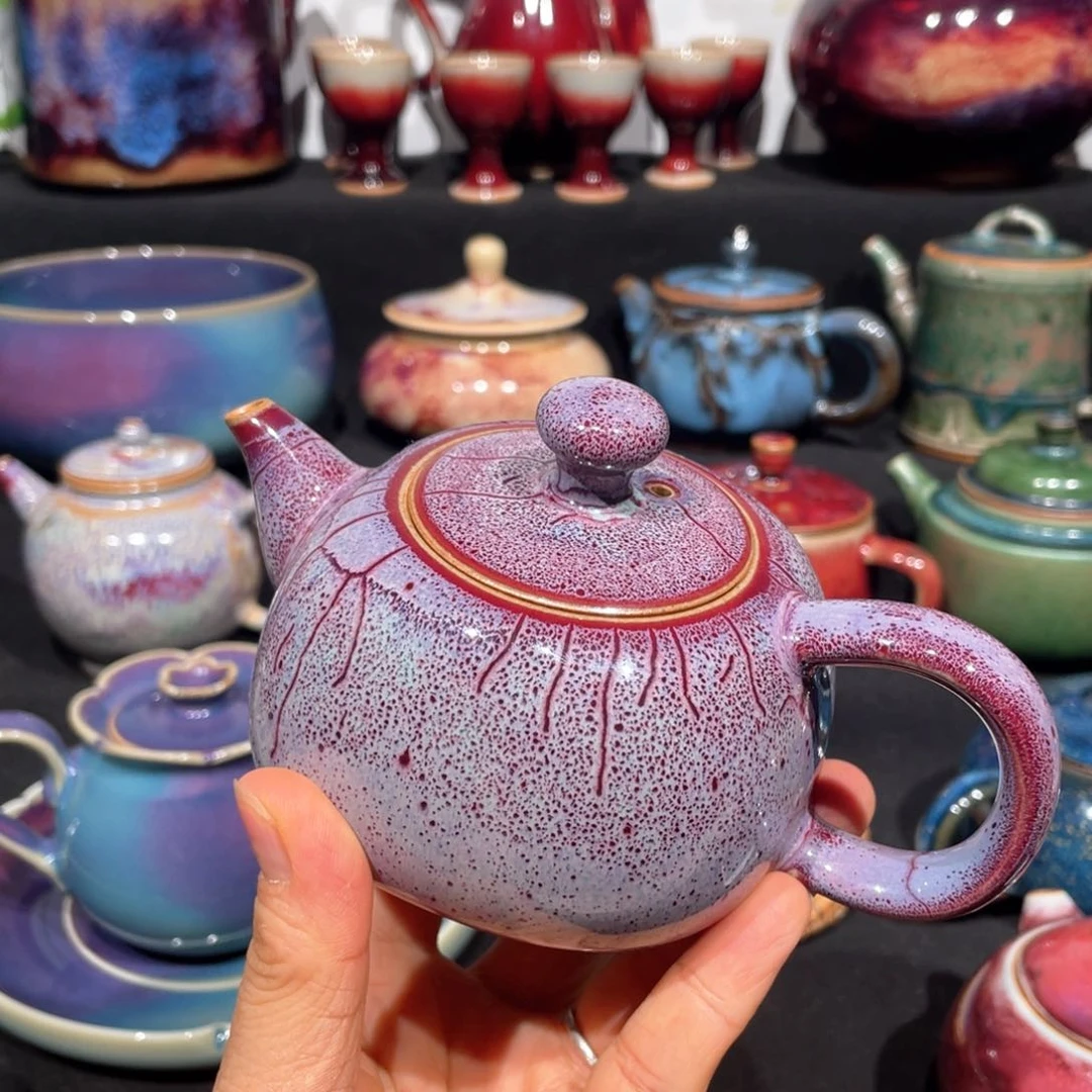 中国神后钧瓷茶器