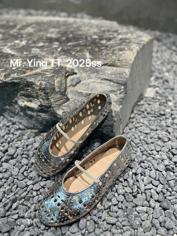 平底春季圆头法式常规浅口单鞋复古时尚皮鞋方头鞋子尖头