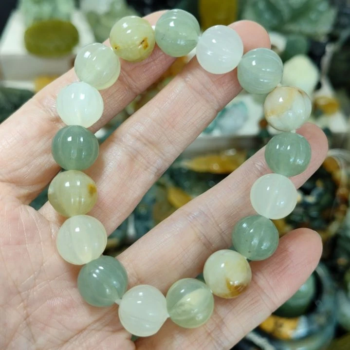 未镶嵌岫玉手串手串