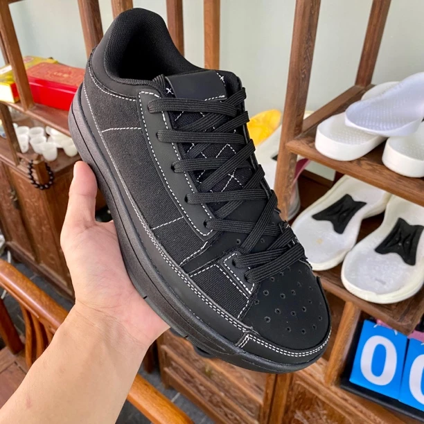 Easy1黑武士板鞋篮球鞋牛顿一代科8前后气垫鞋垫全掌气支持实战