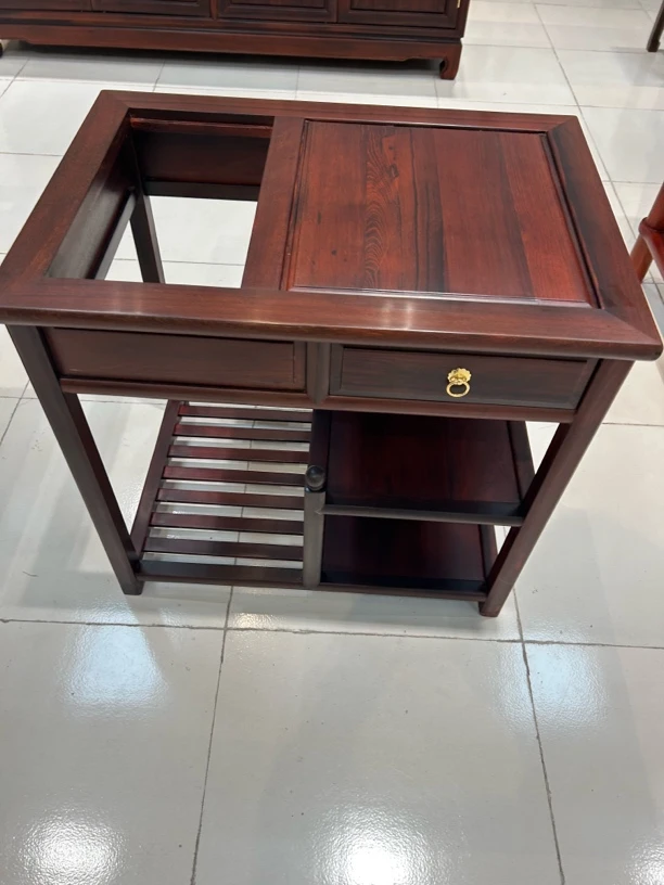 南美酸枝茶水柜新中式