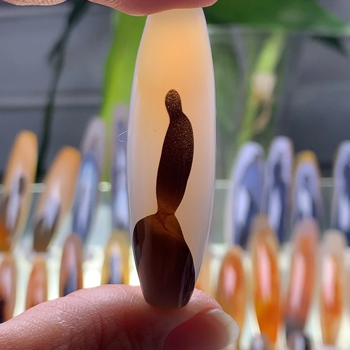 未镶嵌玛瑙/玉髓珠宝半成品21