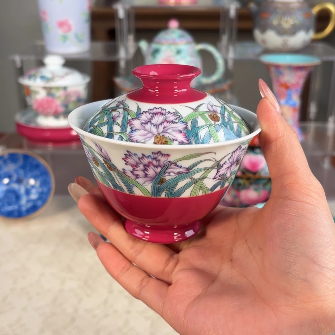 纯手工手绘 高端茶器