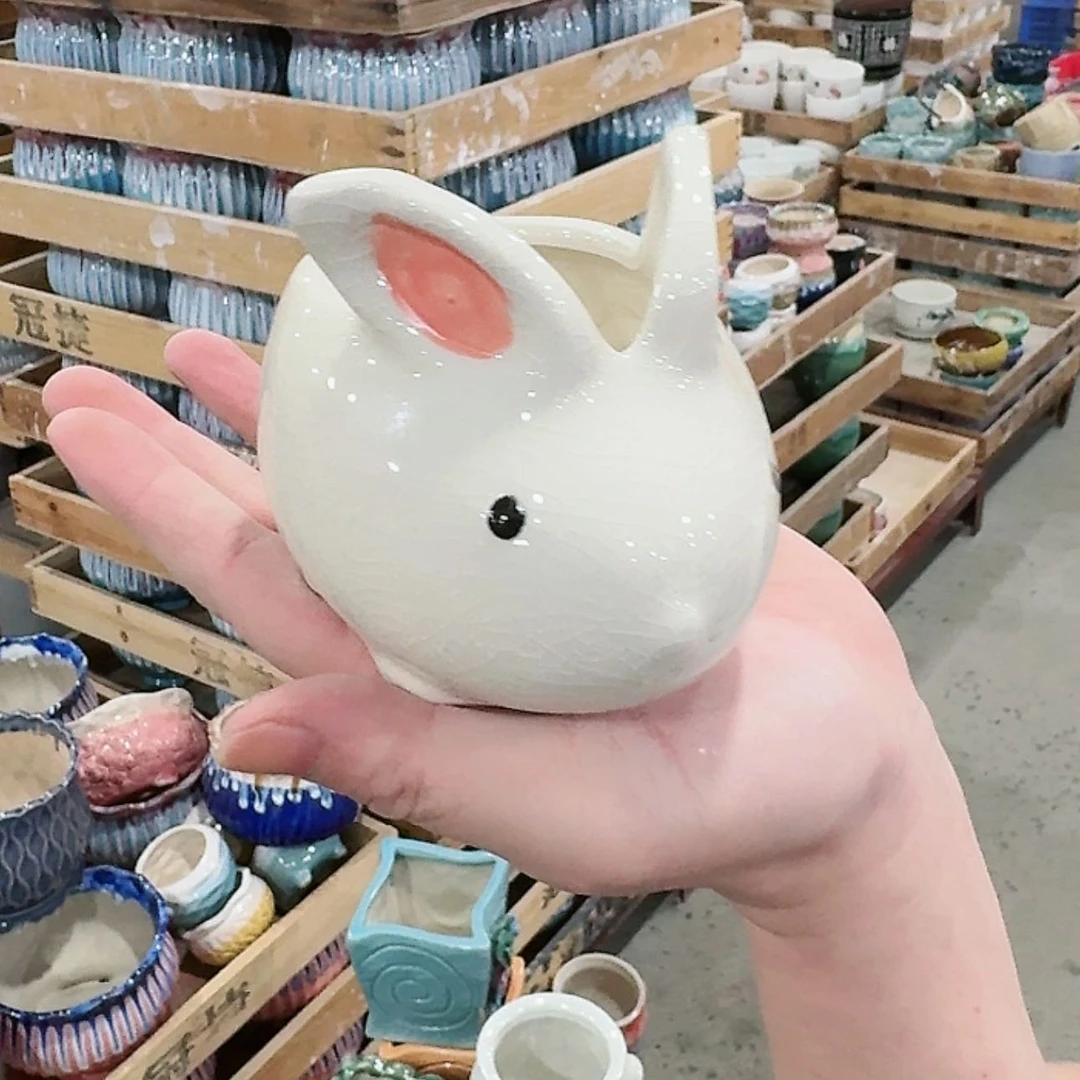 【闪购商品】陶瓷福利品，花盆凑单满10元发货！