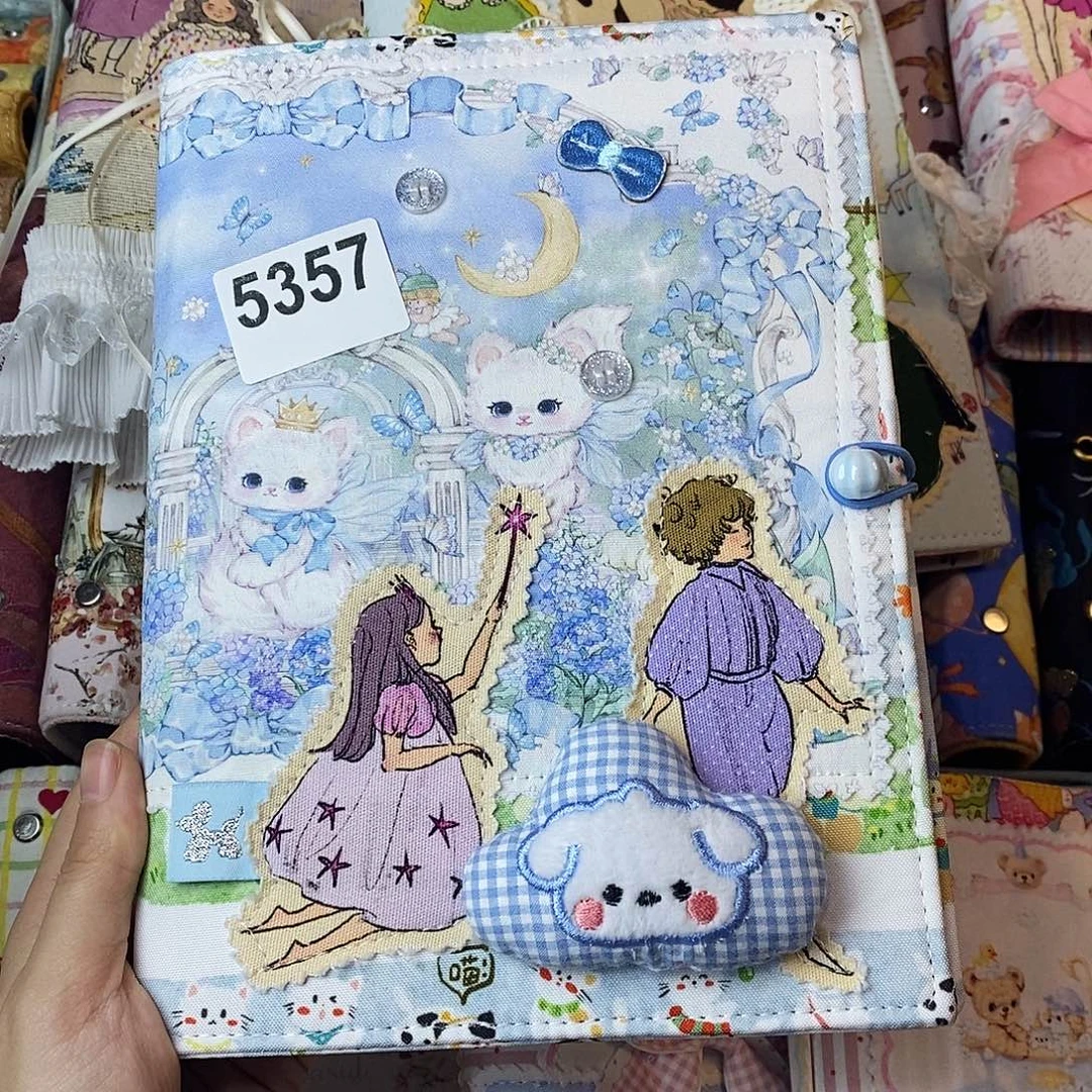 织绣A5活页不加纸5357