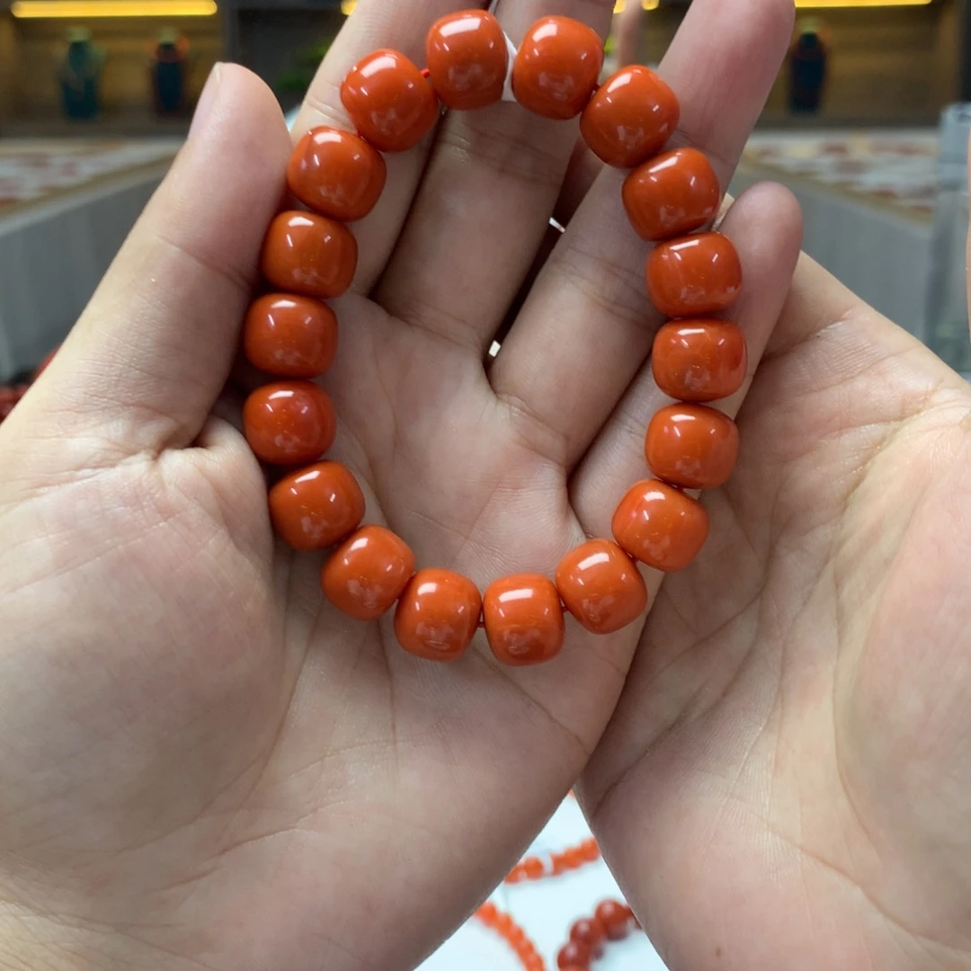 【闪购商品】南红玛瑙L瓦西老型单圈12mm未镶嵌