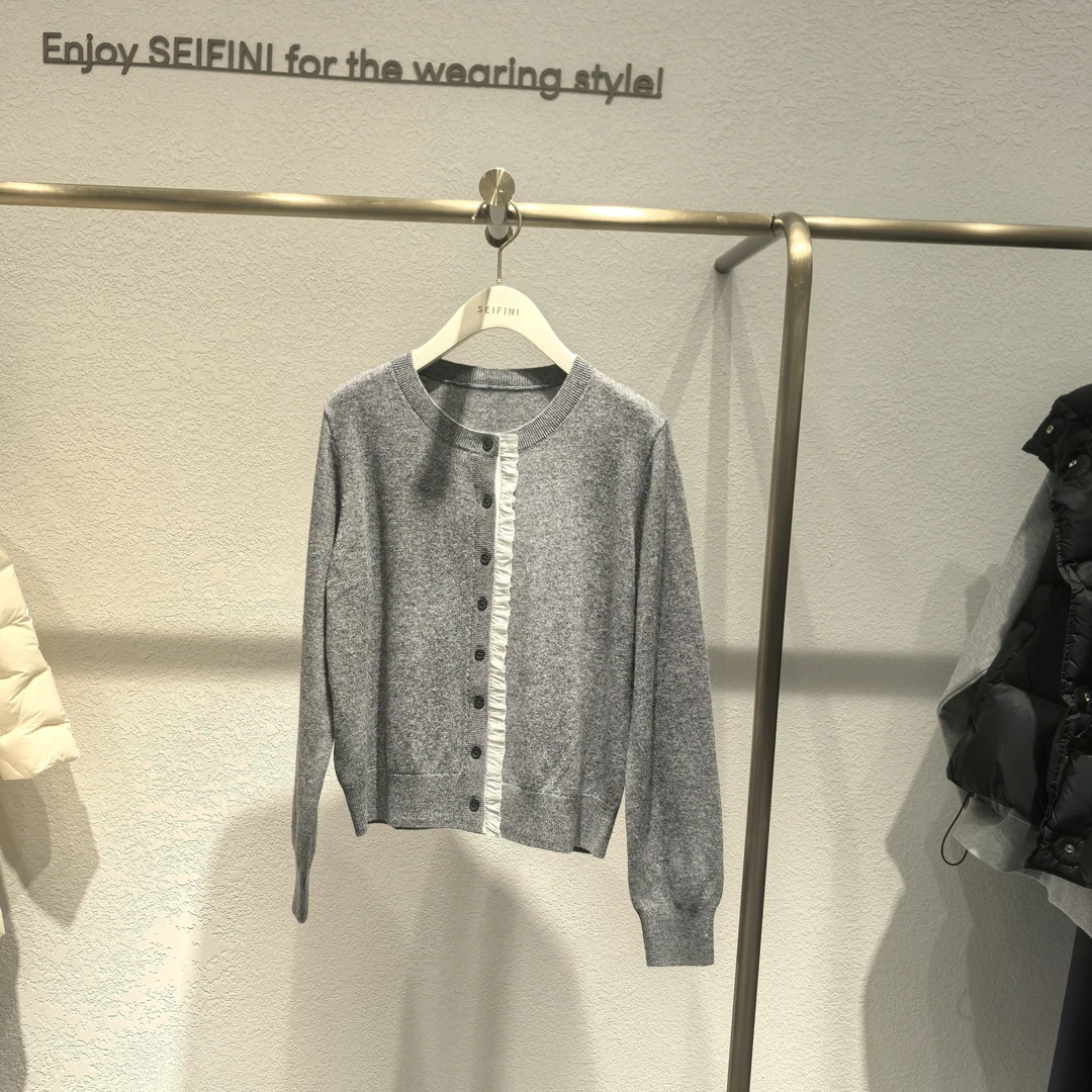 SEIFIN/I诗凡黎2025春开衫毛衣3G11302211