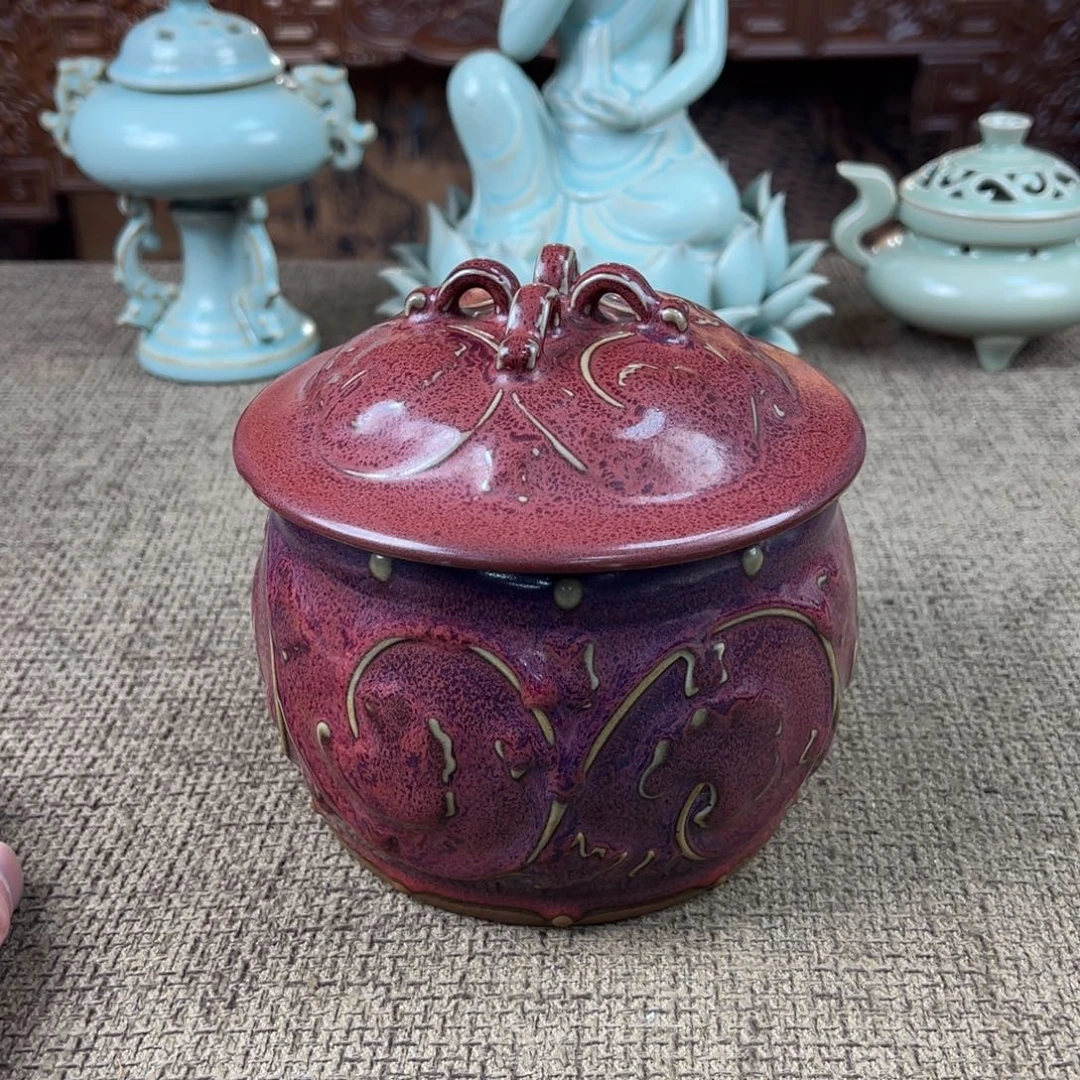 瓷片正能量陶瓷艺术品