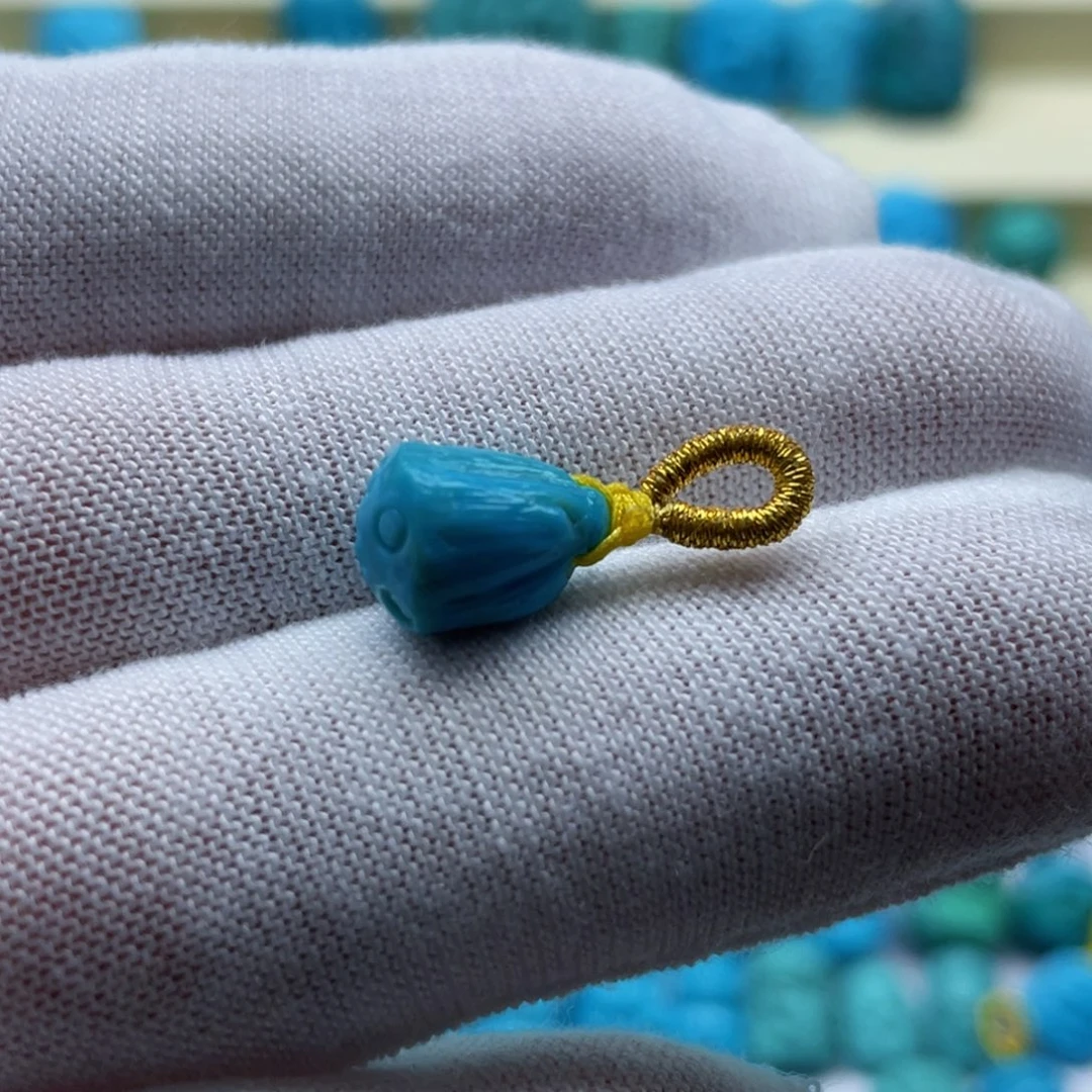 未镶嵌绿松石珠宝奇石卡9-11