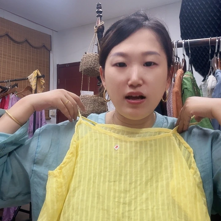 棉0112黄色瑕疵不退换