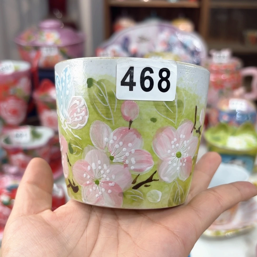 景德镇手绘高温釉下彩陶瓷茶具