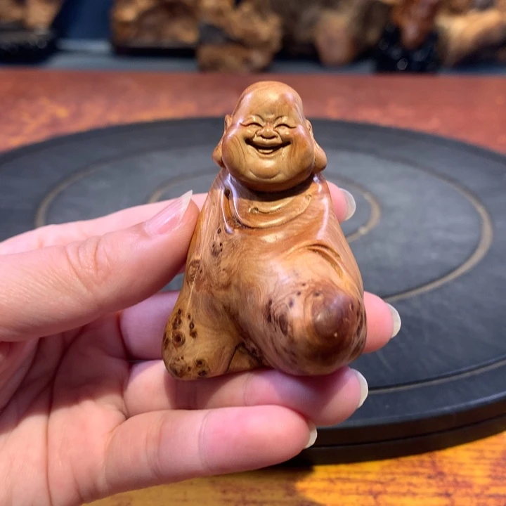 柏木（崖柏）根雕摆件