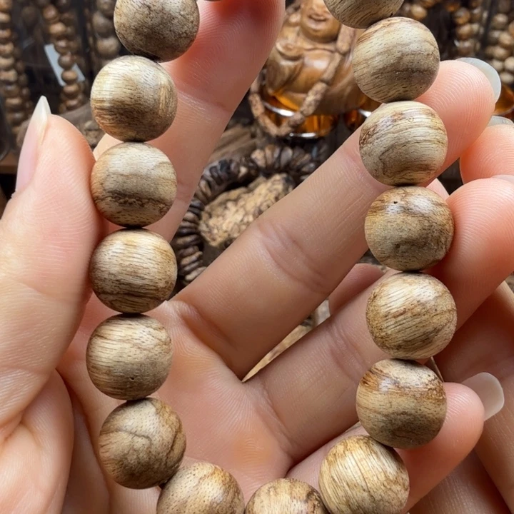 沉香碎屑沉香达拉干虎斑单圈1.3的10.8克