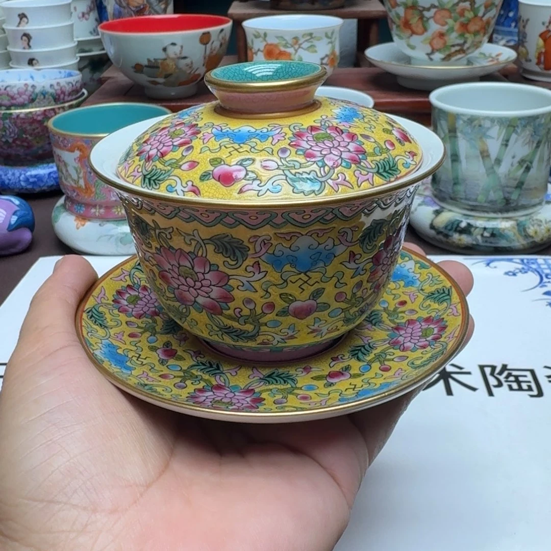 景德镇手工手绘展示