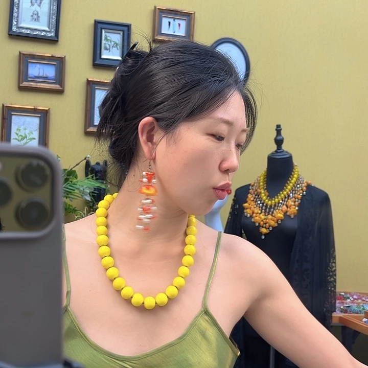 热***爱颈饰琉璃编号876 项链