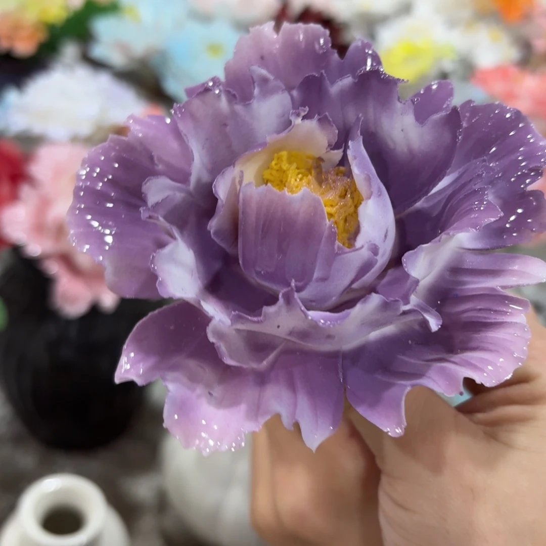 陶瓷花拍满20元带特退款拉黑