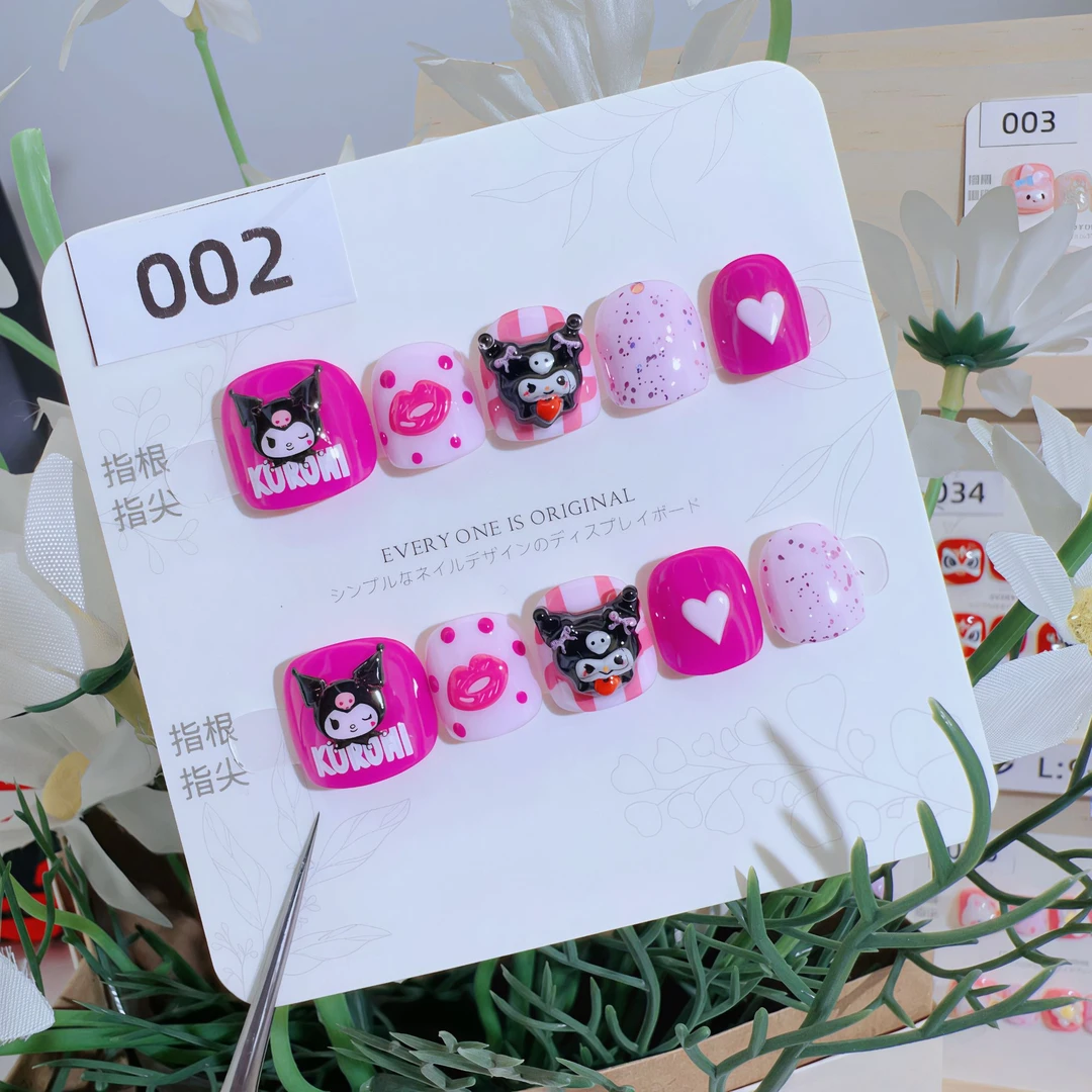 【库洛米】女童穿戴甲！紫调甜酷款 幼儿园被追着问链接