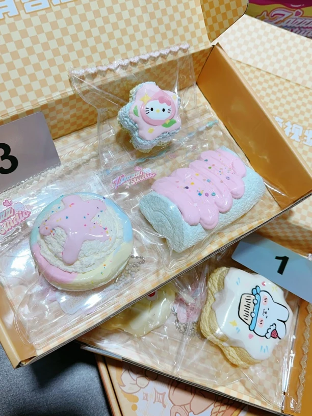 【三选一】瑕疵盲盒硅胶捏捏乐解压玩具