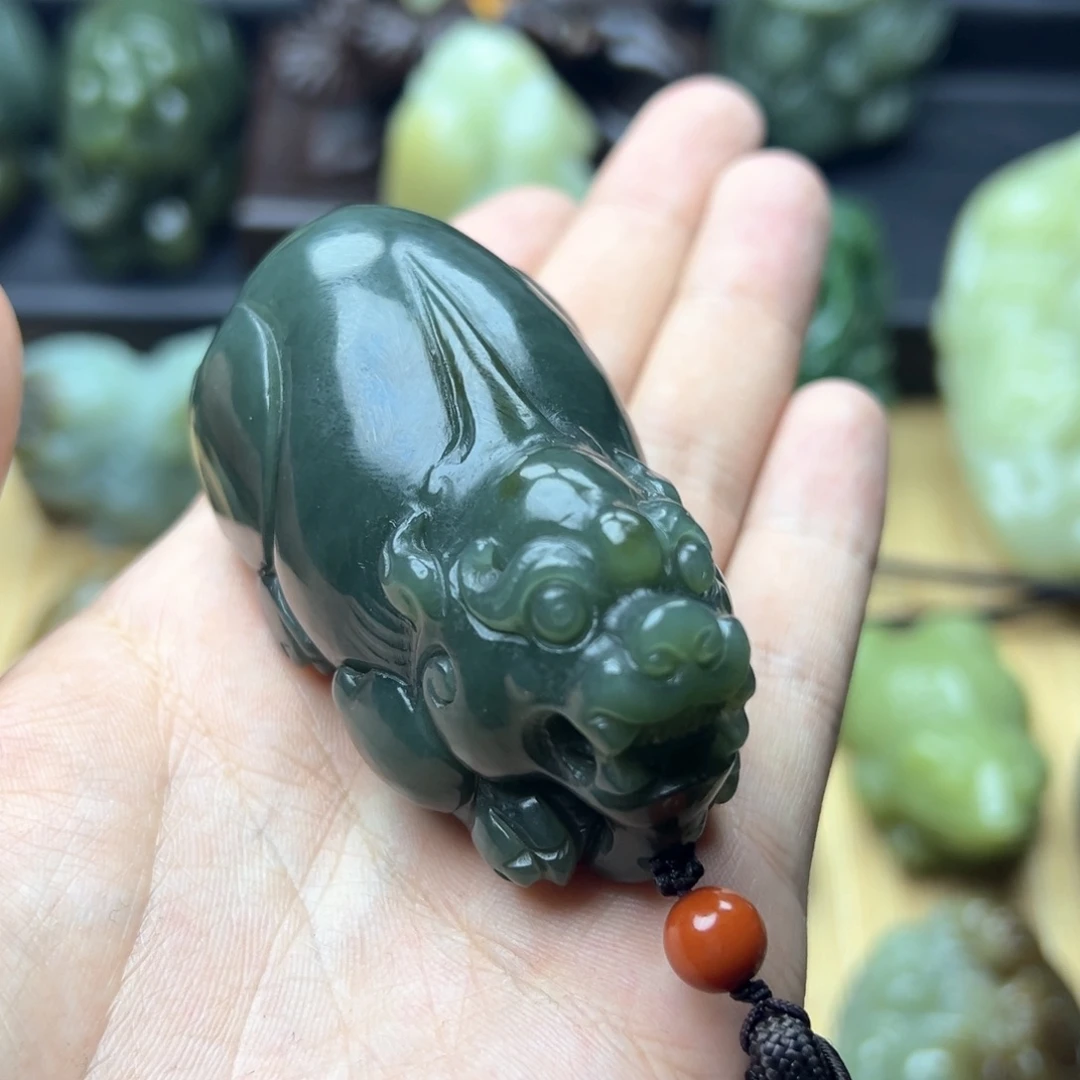 和田玉把件未镶嵌