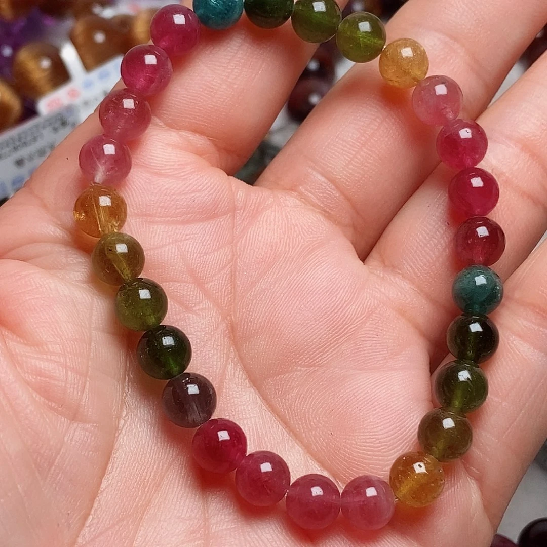 碧玺手链未镶嵌用****3碧玺7