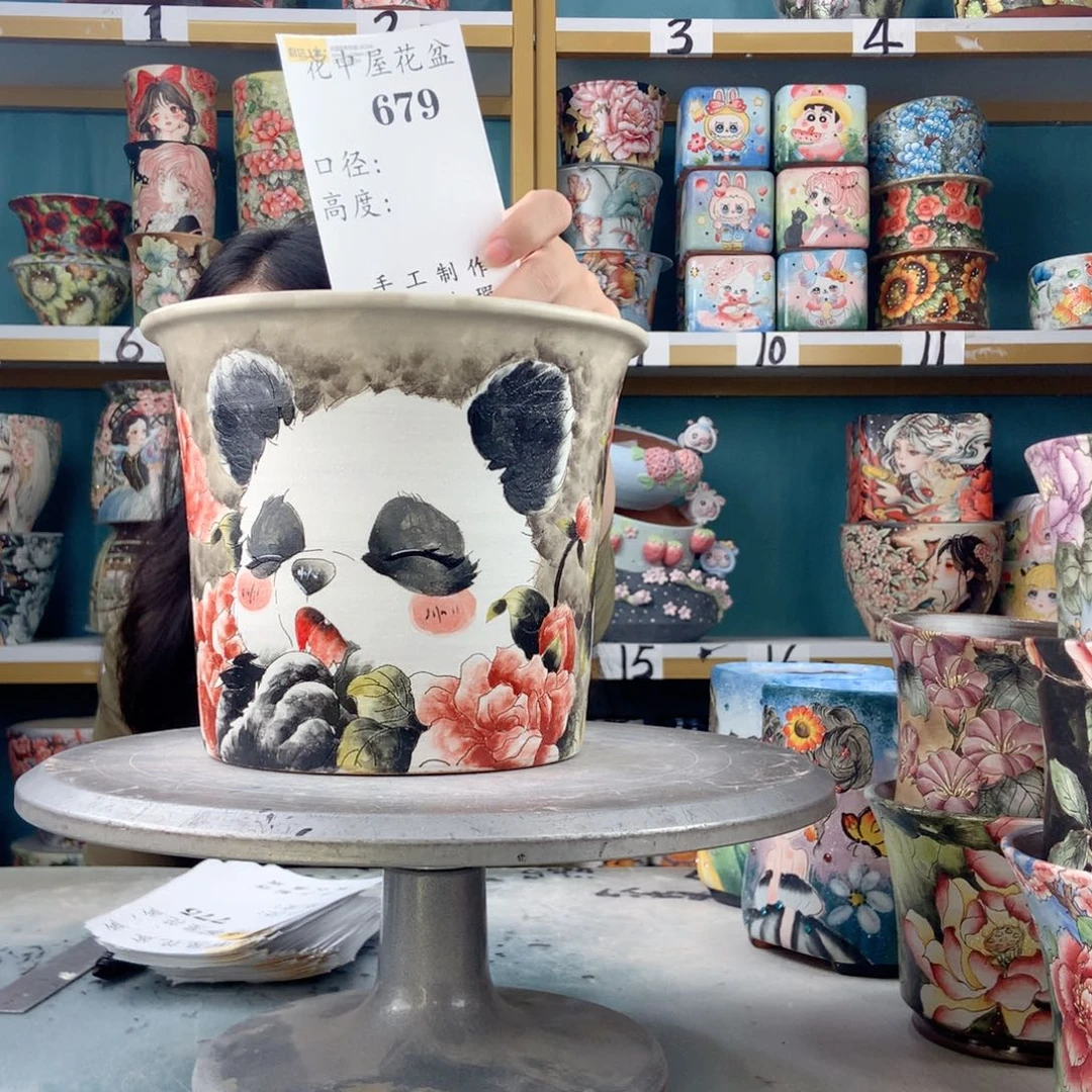 罐逆*林景德镇手工瑕疵679