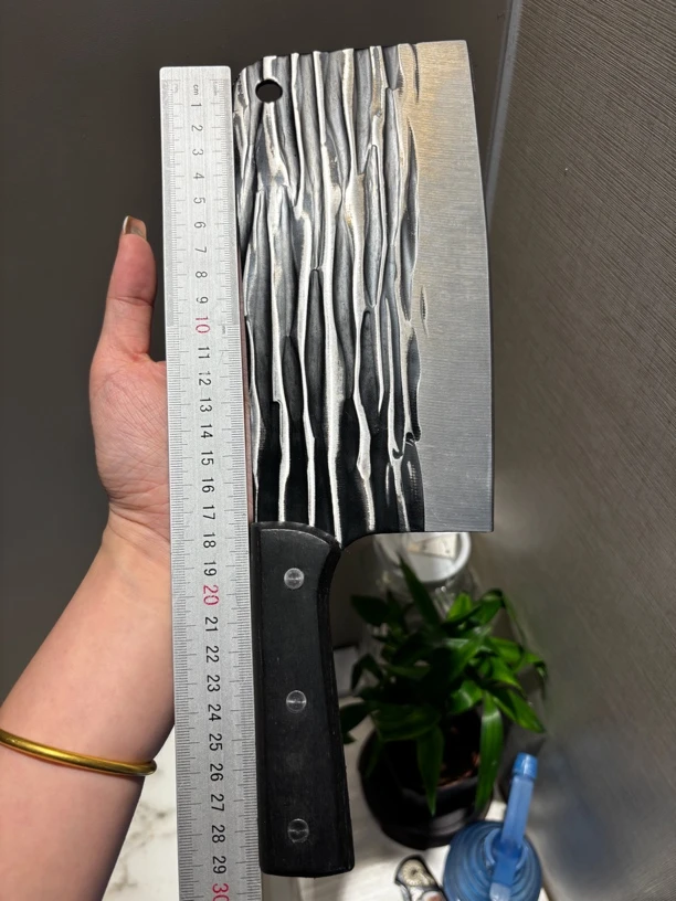 阳江正宗菜刀家用锻打切菜斩切两用片刀厨师专用砍骨刀外贸库存