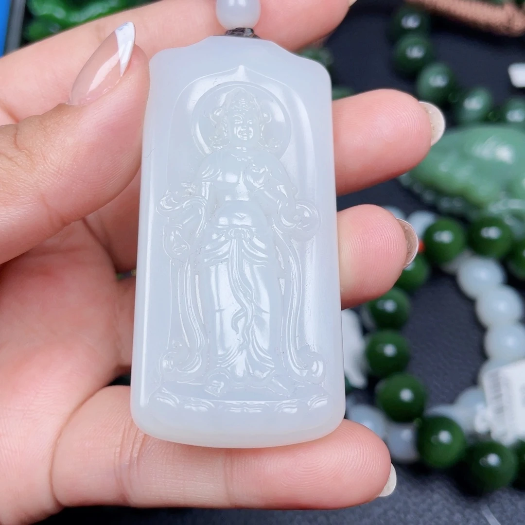 颈饰未镶嵌和田玉