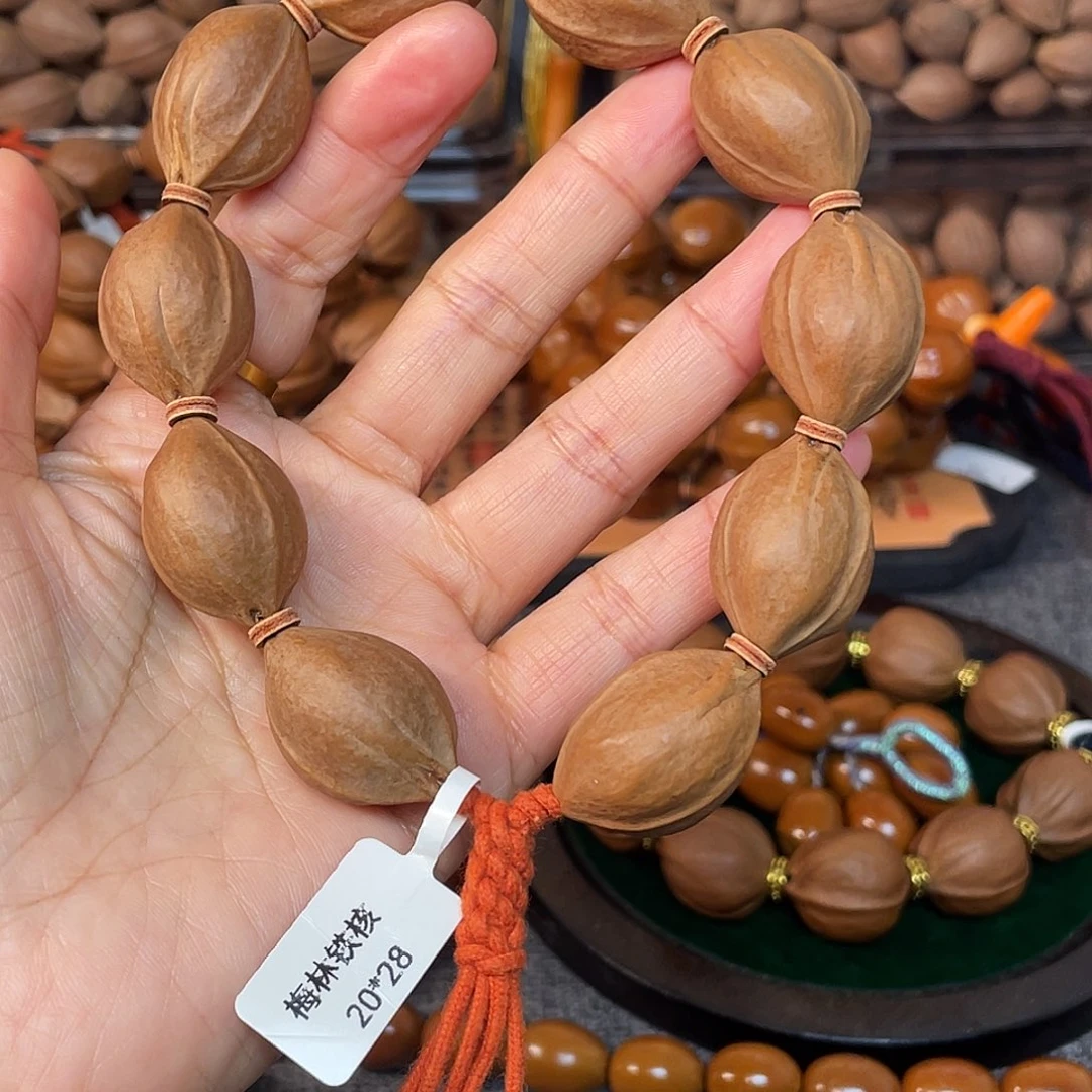 丹***弟橄榄核手串/手链梅林铁核2028手串