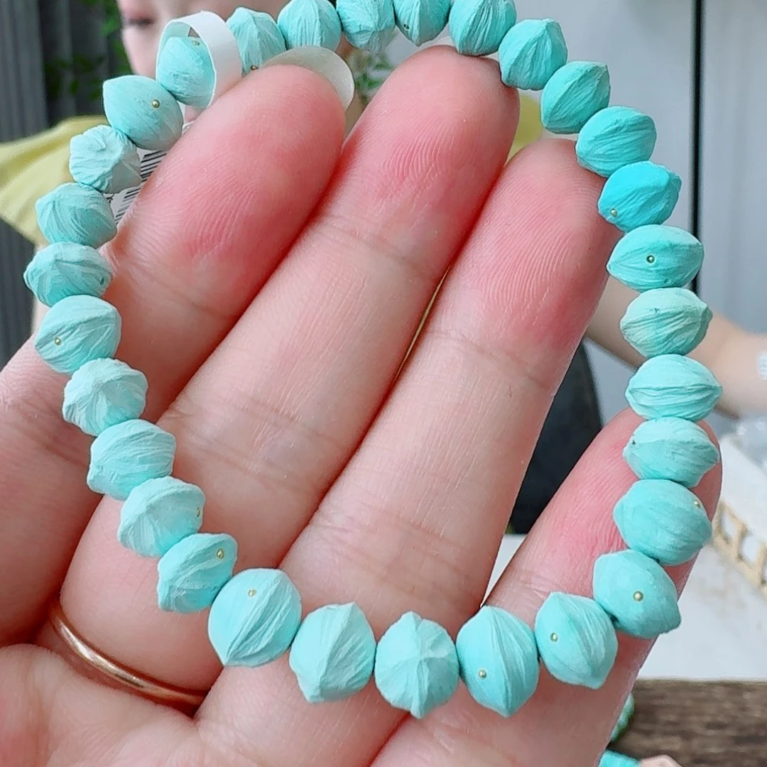 未镶嵌绿松石珠宝奇石