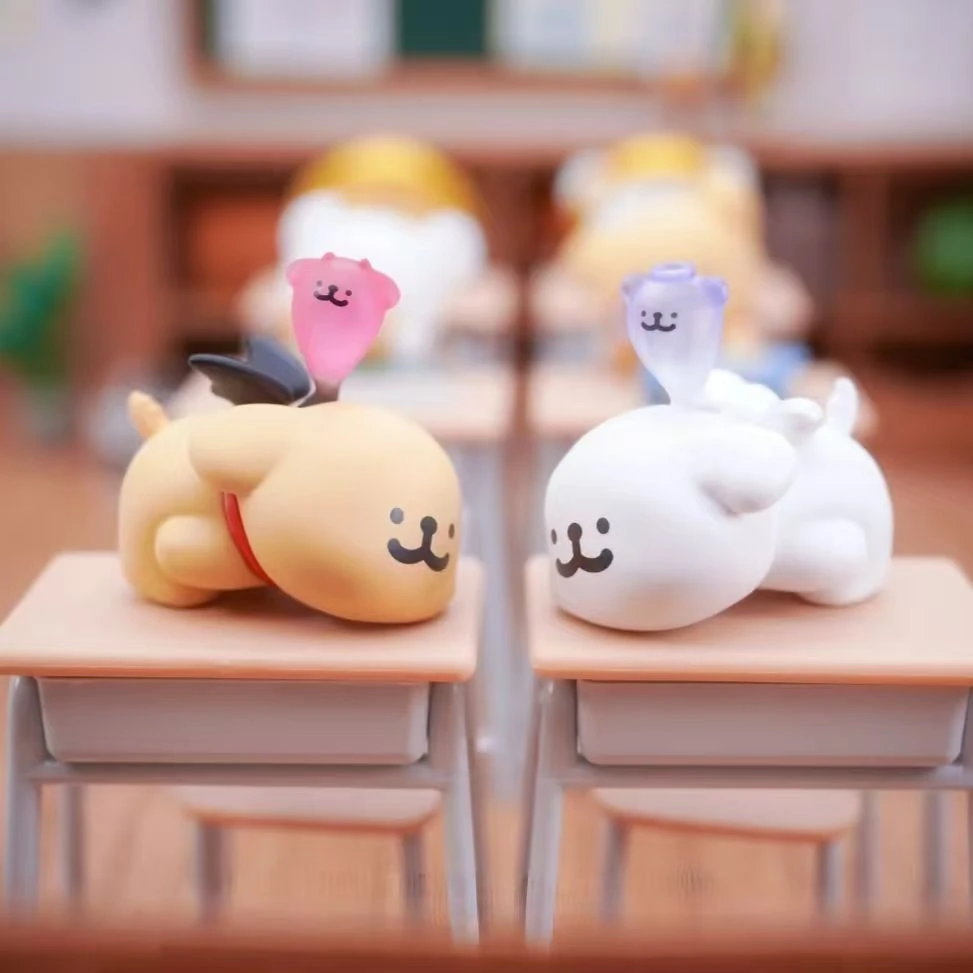 【拆盒】线条小狗趴趴系列盲袋萌粒潮玩摆件可爱萌粒