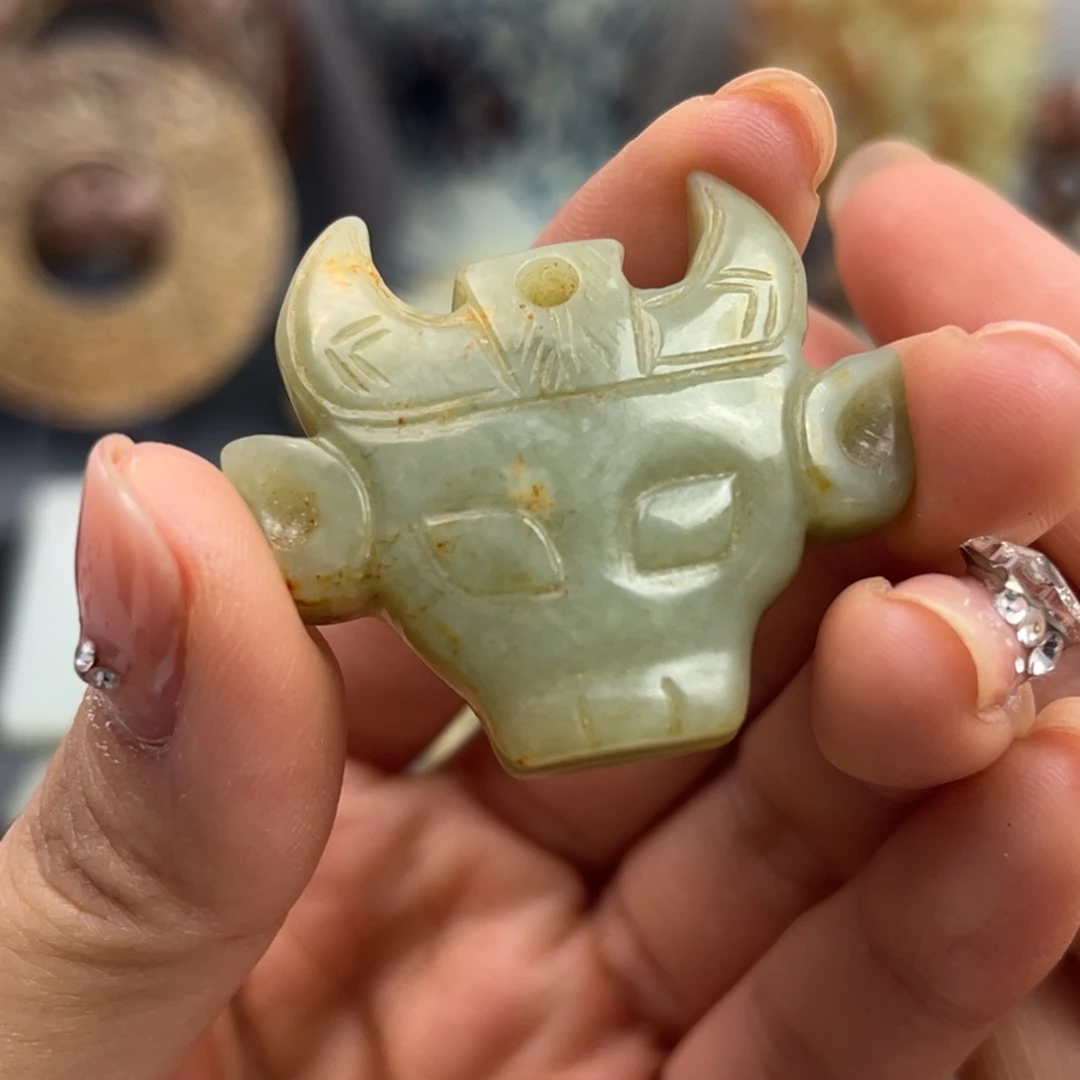 和田玉未镶嵌颈饰鉴古藏珍鉴古藏珍